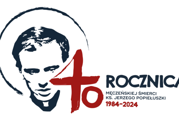 logo obchodów czterdziestej rocznicy śmierci księdza popiełuszki